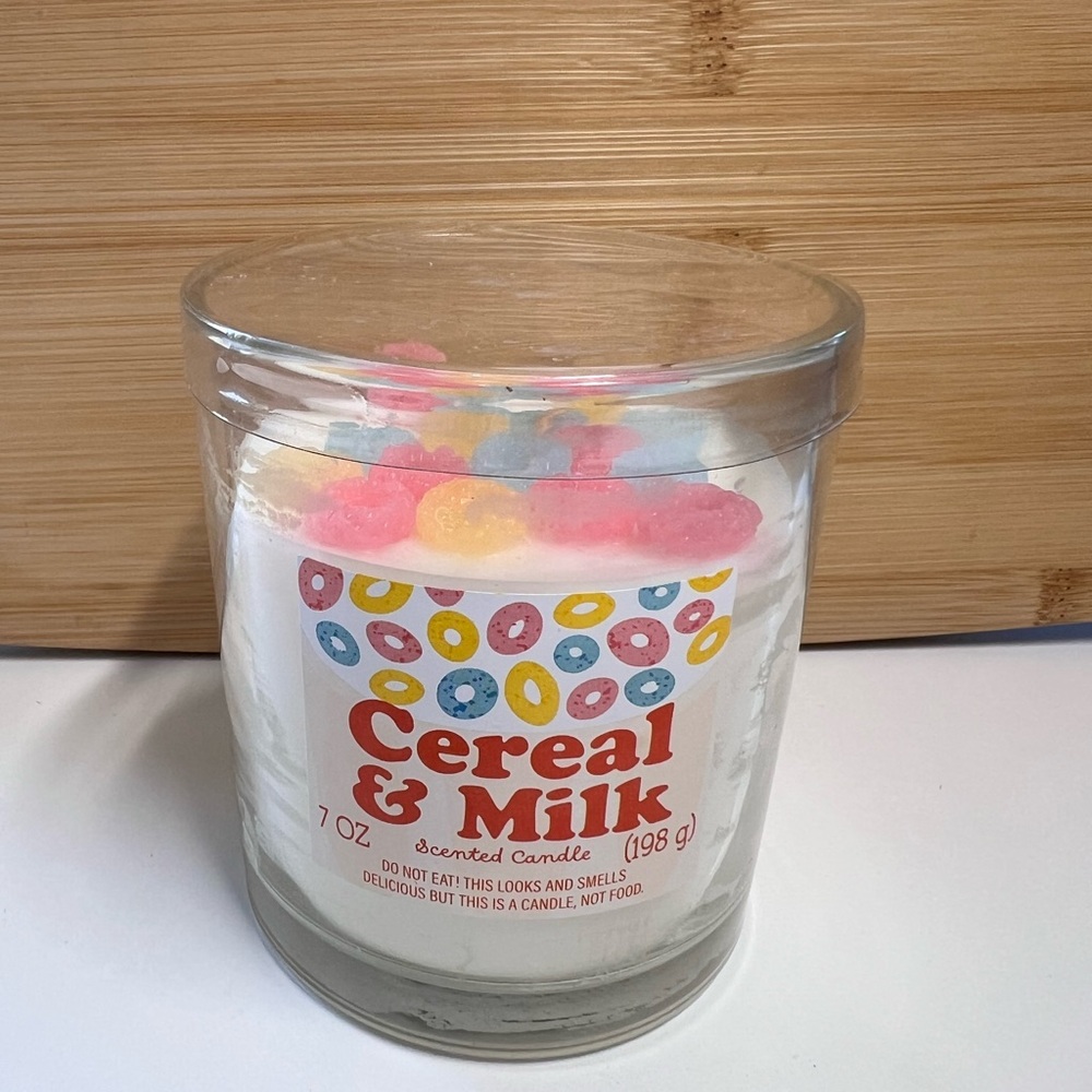 Cereal & Milk Scented Candle